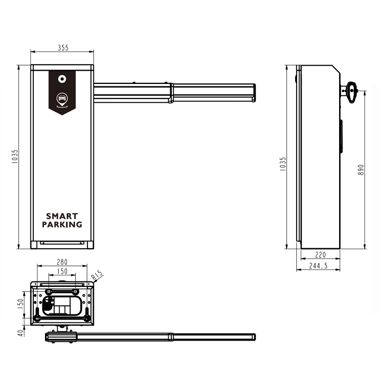 Product Dimension Image