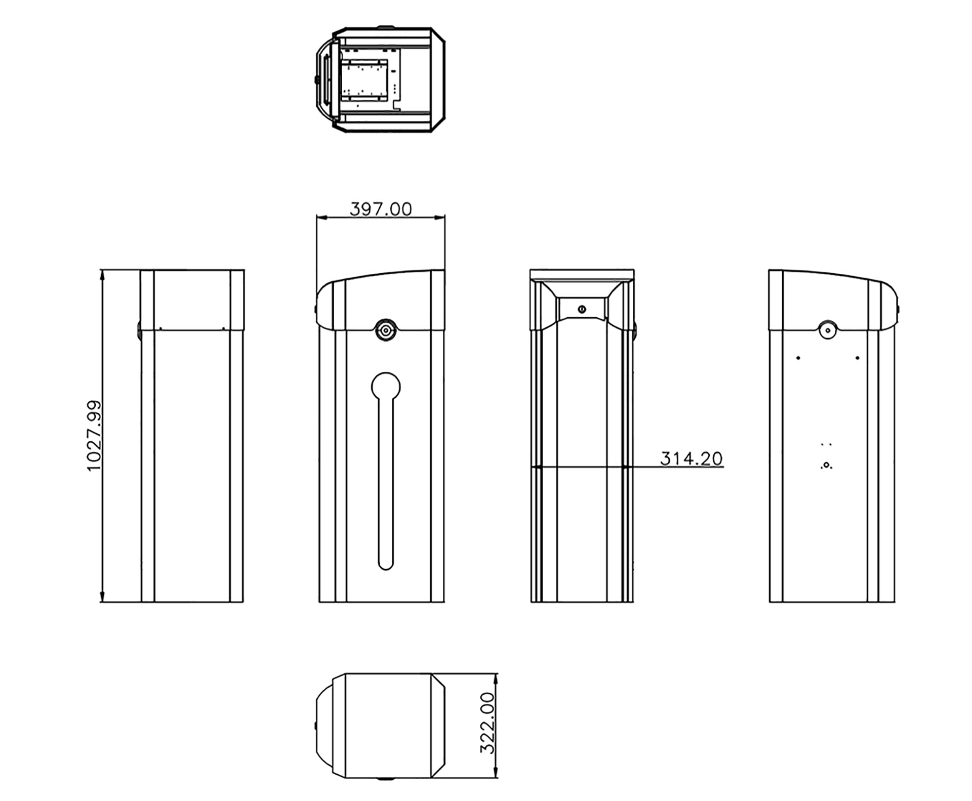 Product Dimension Image